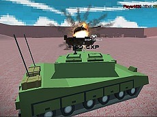 Helicopter Tank Battle Desert Storm
